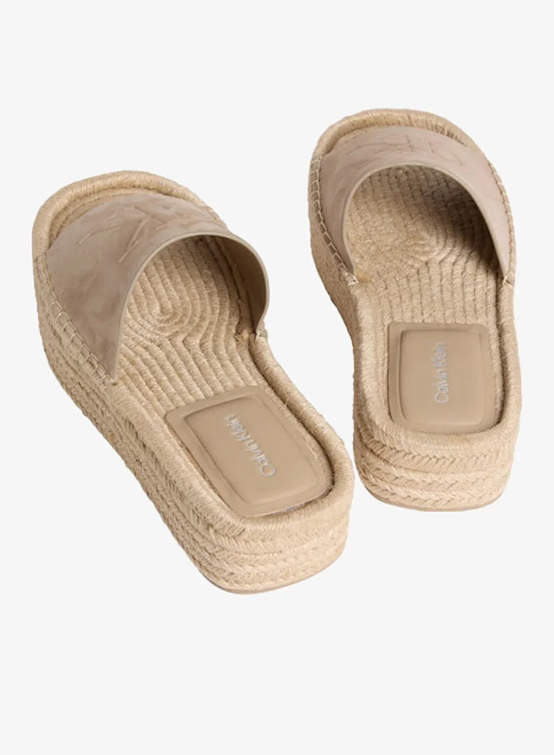 CALVIN KLEIN  Ebeth - Platform Espadrille Sliders for Women | Best Price UAE
